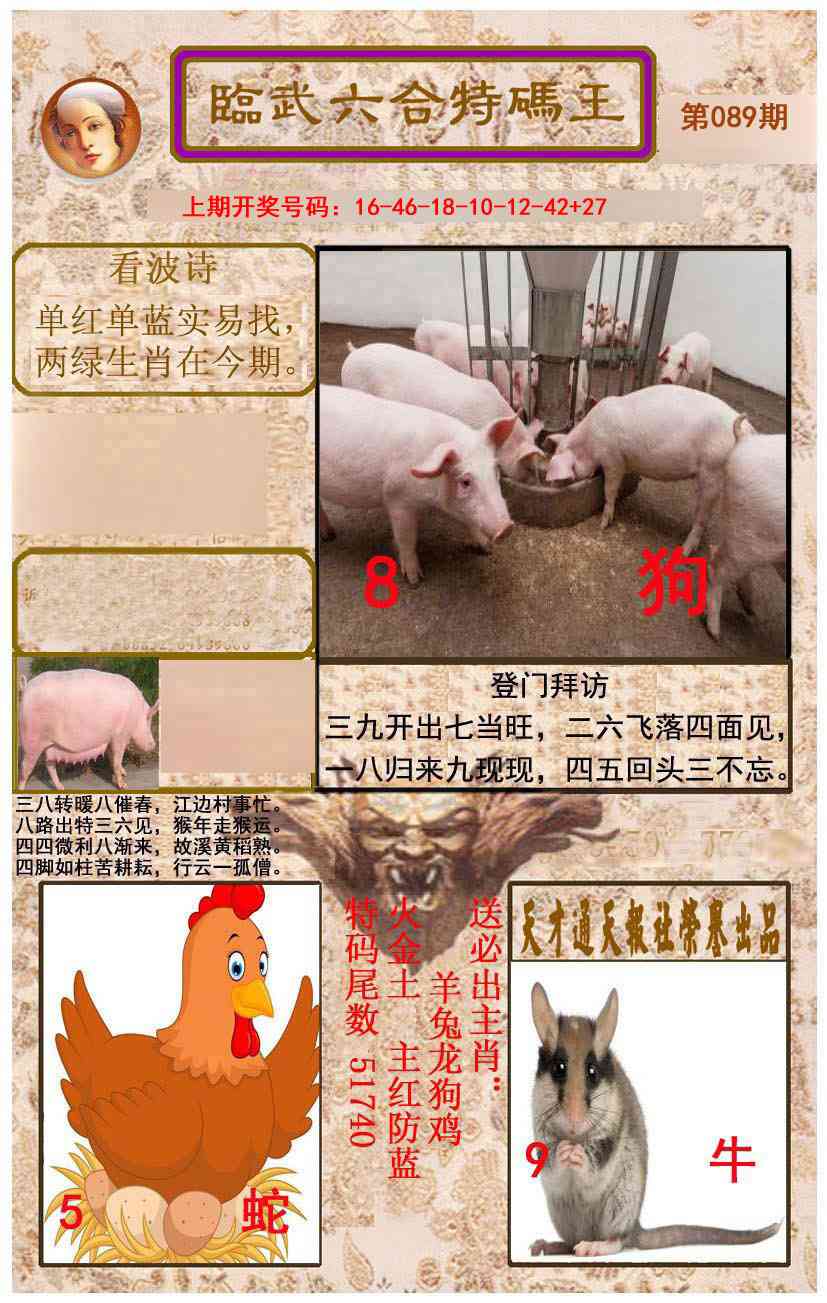089期临武六合特码王[图]