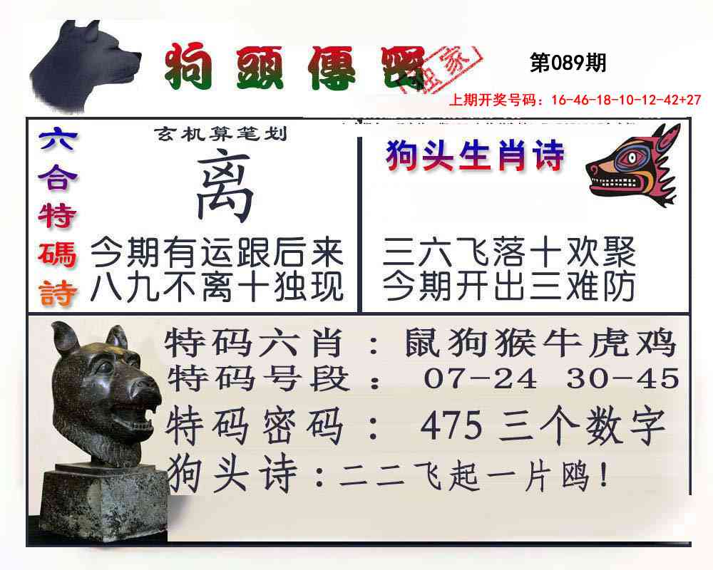 089期狗头传密[图]